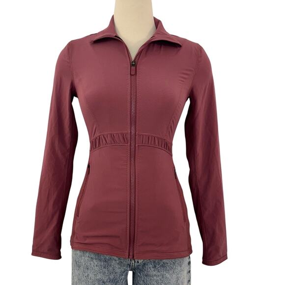 Lululemon Round Trip Jacket Full Zip So Merlot / Dashing Purple | Size 4 - Picture 1 of 10